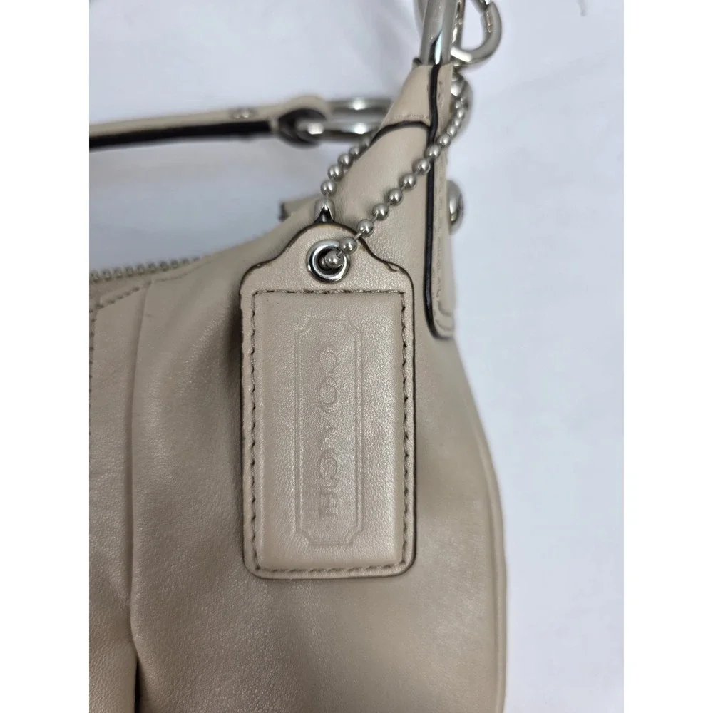 Coach Kristin Large‎ Hobo Shoulder Bag In Champagne A1376-F22309